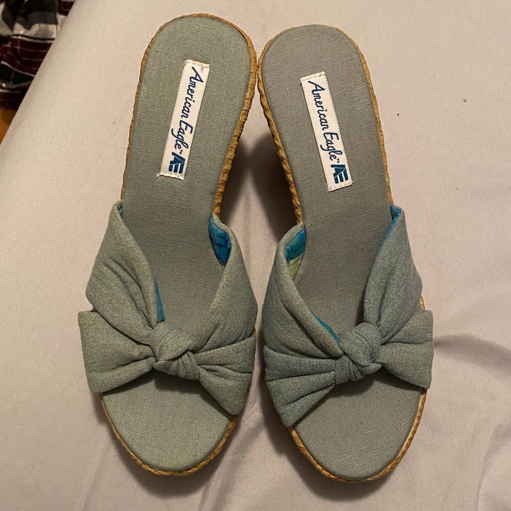 American Eagle Denim Wedge